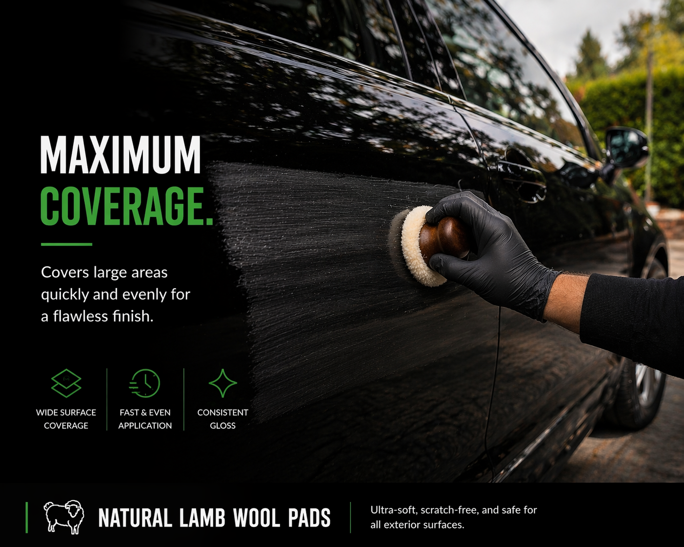 Wax Applicator Set with Handle