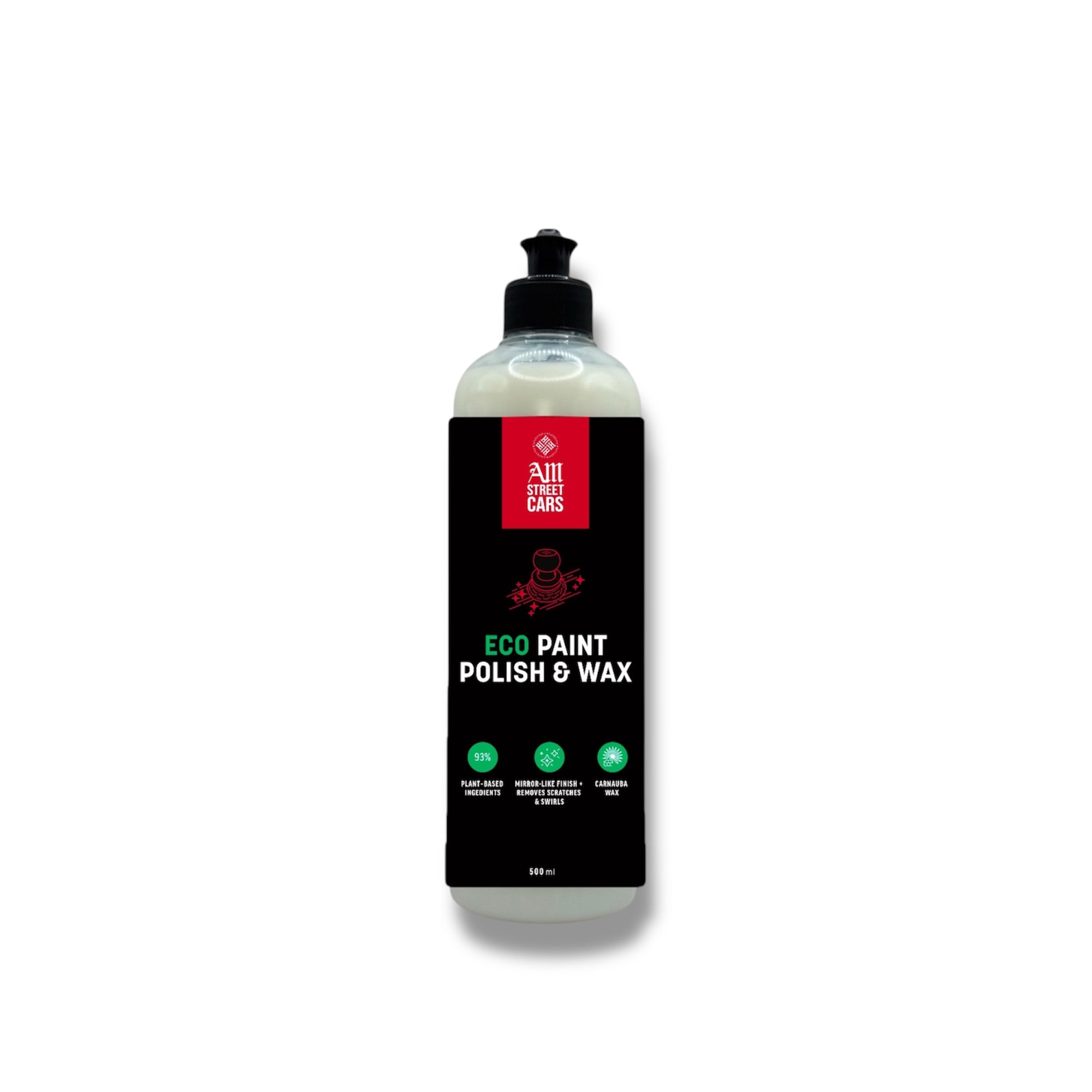 eco paint polish wax uk plant based car polish bottle 500ml